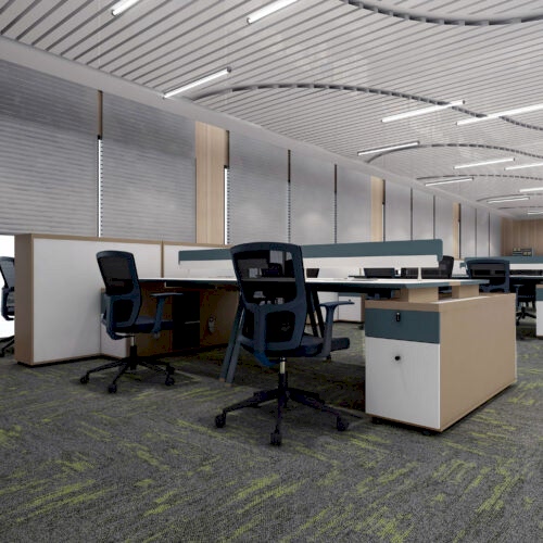 Newton 103 ofis karo halı hafif ve dayanıklı bir modeldir.