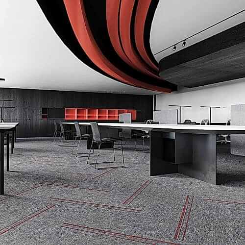 Matisse 2106 karo halı 4 mm hav boyuna sahiptir.