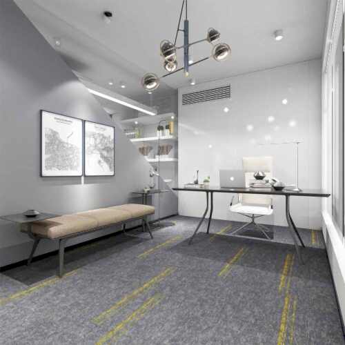 Karo halı Matisse 2103 ses ve ısı yalıtımı sağlar, toza karşı dirençlidir.