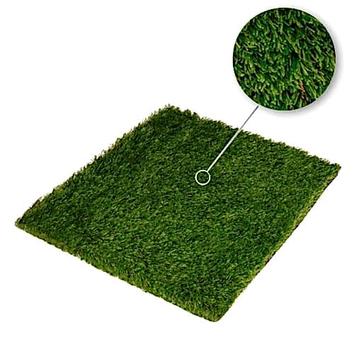 Çim halıları açık alanda da kullanabilirsiniz.